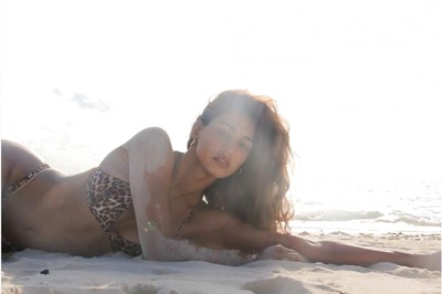 Disha Patani Looks Like a Dream in Animal Print Bikini, Flaunts Her Fit Body