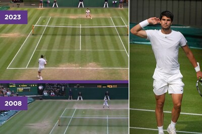 Video Shows Striking Similarity Between Carlos Alcaraz and Rafael Nadal's Wimbledon Triumphs