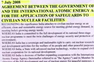 Ex-chief of atomic energy board slams IAEA draft