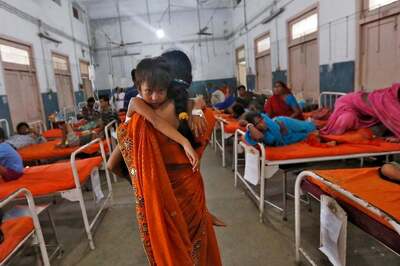 Viral Fever Cases Rise Among Children in Bihar; Major Hospitals Filled With Affected Kids