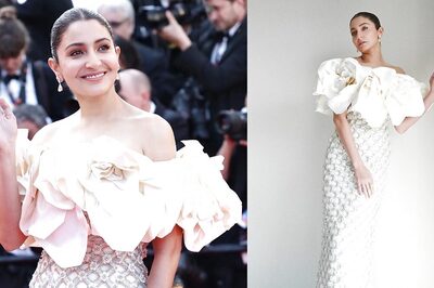 Anushka Sharma Dazzles in an Ornate Ivory Dress in her First Shot From Cannes 2023