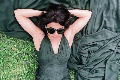 Hot! Samantha Ruth Prabhu Embraces Summery Vibes In A Green Dress With A Corseted Bodice