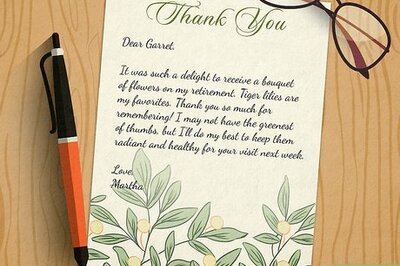 How to Write a Thank You Letter for Retirement Gifts
