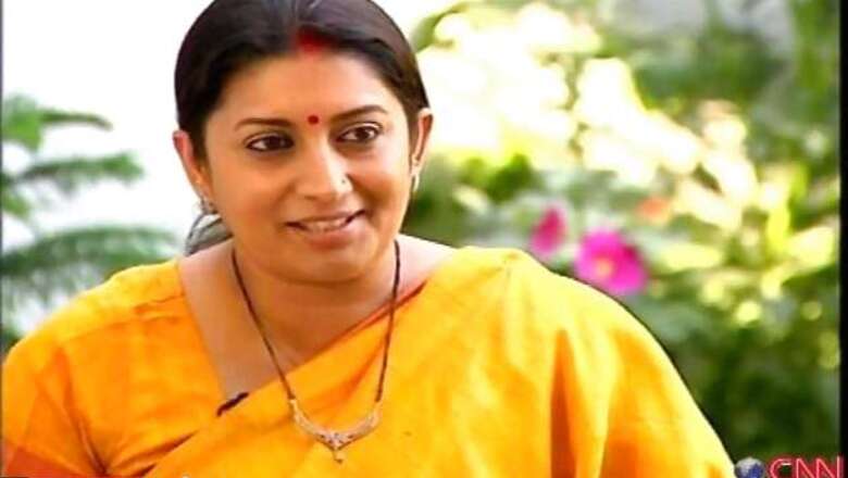 DU suspends five officials for leaking Smriti Irani's documents