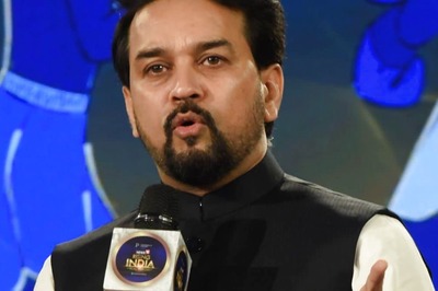 Anurag Thakur Meets Shikhar Dhawan, Aman Gupta as Part of BJP's Outreach Efforts