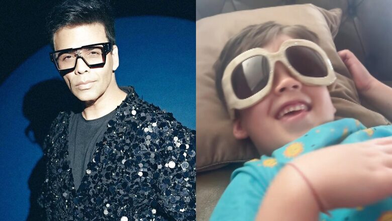 Karan Johar's Son Yash Johar Flashes His Big Glasses, Says He Is Badshah In This Awwdorable Video