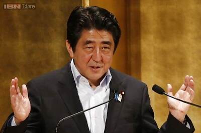 Shinzo Abe's party takes lead in polls ahead of Japan election