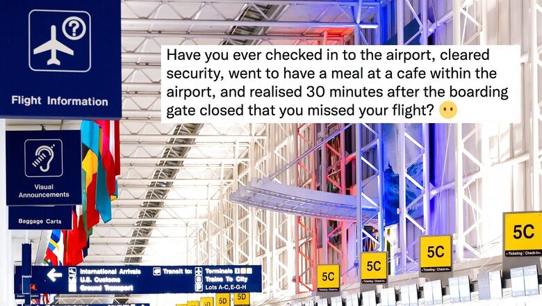 A Woman Missed Her Flight While Having Meal at Airport, Desi Twitter Says 'You are Not Alone'