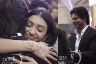 Shah Rukh Khan Gives a Warm Hug to Newly-Weds Alanna and Ivor, Fans Get Emotional