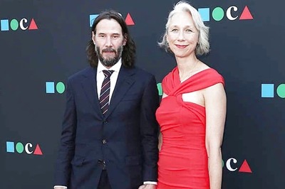 Keanu Reeves, Girlfriend Alexandra Grant Make Rare Red Carpet Appearance At 2022 MOCA Gala; See Pic