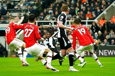 Cavani Rescues Point For Man United In 1-1 Draw At Newcastle