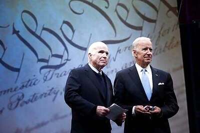 With no love for Trump, John McCain's widow praises Democrat Joe Biden