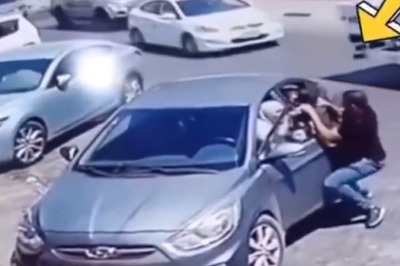 Watch: Kid Gets Stuck On Car’s Window, Man’s Quick Response Saves Life