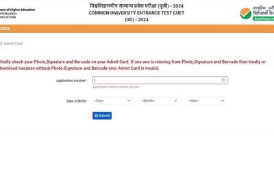 CUET UG 2024 Admit Cards for May 15-18 Exams Released; Steps to Download