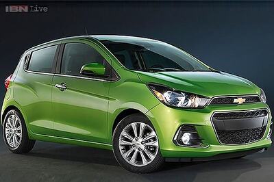 The all-new Chevrolet Spark (Chevrolet Beat for India) unveiled