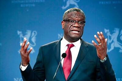 Nobel Peace Laureate Calls For Urgent Justice In Congo