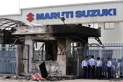 Maruti Suzuki's statement on Manesar unrest
