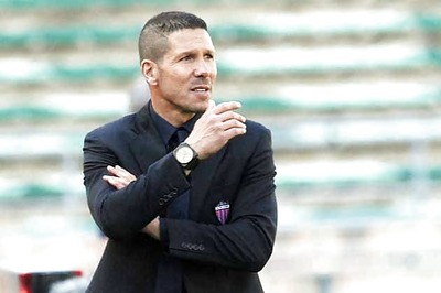 Atletico coach Simeone relishing San Siro return
