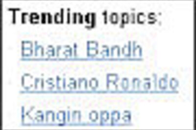 Bharat Bandh tops Twitter trending topics