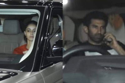 Aditya Roy Kapur-Ananya Panday Make FIRST Public Appearance After Latter Confirmed Relationship At KWK 8