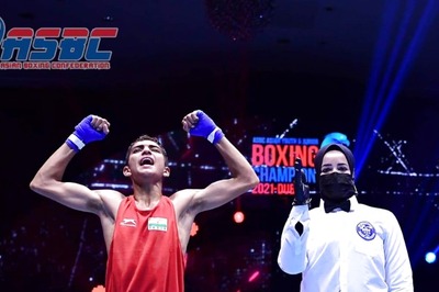 Rohit Chamoli Clinches India's First Gold at 2021 Asian Junior Boxing Championships