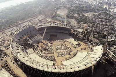 World's Biggest Cricket Stadium Takes Shape in India in Ahmedabad
