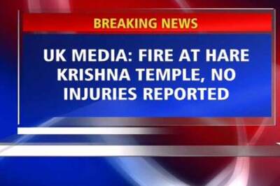 Blast rocks Hare Krishna temple in London