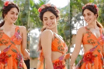 Kiara Advani Looks Summer-Ready In Orange Floral Dress; See Pictures
