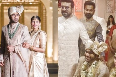 Sharwanand, Rakshitha Reddy Marry, First Wedding Photos Out; Ram Charan Poses With Newlyweds