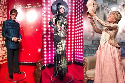 India's First Madame Tussauds Museum In Delhi Unveils Wax Figures Of Big B, Lady Gaga