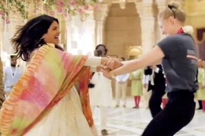 See Priyanka Chopra and Sophie Turner Dance Together During Pre-Wedding Festivities