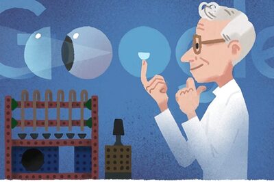 Google Doodle Celebrates 108th Birth Anniversary of Otto Wichterle, Inventor of Contact Lens