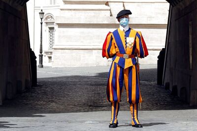 Four of Pope Francis' Swiss Guards Test Positive for Coronavirus, All Showing Symptoms