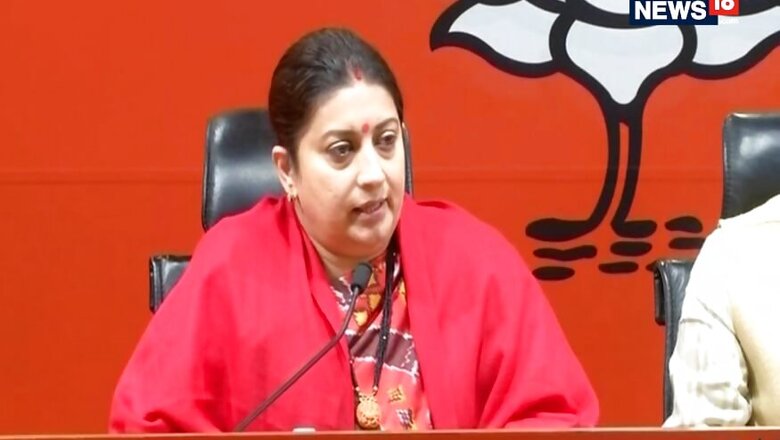 After Tweet on Yogi, Smriti Irani Accuses Shashi Tharoor of Ridiculing Kumbh