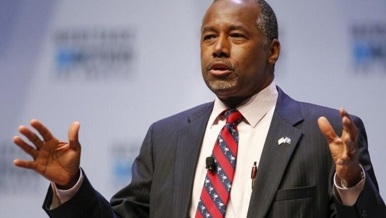 No Muslim should be US president: Republican presidential candidate Ben Carson
