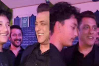 Salman Khan Is All Smiles As He Meets Sanjay Dutt's Son Shahraan In Dubai, Video Goes Viral | Watch