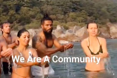 Foreigners Bathe in Bikinis at Ganga Ghat in Rishikesh, Viral Video Sparks Controversy | WATCH