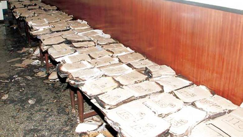 Archives dept restoring burnt Mantralaya files
