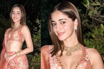 Ananya Panday Exudes Modern-Day Princess Vibes In Her Rs.55.5k Sharara Set