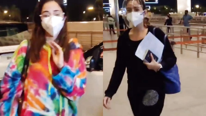 Ananya Panday Flies Out of Mumbai with Bhavna Panday, Netizens Say 'Maldives, Again?'