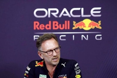 Christian Horner With Red Bull Team At Start Of F1 Testing In Bahrain Despite Ongoing Investigation