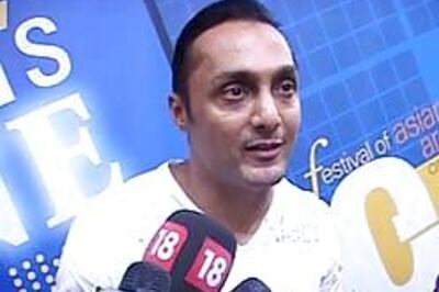 Rahul Bose bumps into Scarlett Johansson at Oxfam event