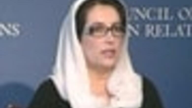  Live Webcast: Benazir Bhutto's homecoming 