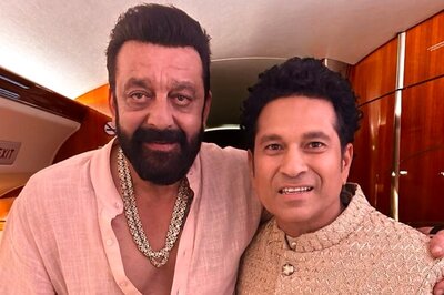 Sanjay Dutt Poses With Sachin Tendulkar At Anant Ambani's Pre-Wedding Bash, Says 'You Are A Legend'