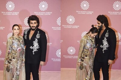 Arjun Kapoor Leaves Malaika Arora Blushing At NMACC Fashion Gala; Watch Video