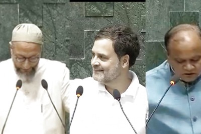 Owaisi's 'Jai Palestine', Gangwar's 'Jai Hindu Rashtra', Gandhi's 'Jai Samvidhan': Slogans That MPs Raised While Taking Oath