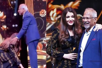 Aishwarya Rai Bachchan Touches Mani Ratnam's Feet on IIFA Stage After His Best Director Win | Watch