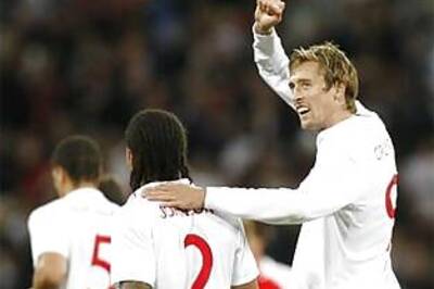 England bounce back from Ukraine loss, rout Belarus