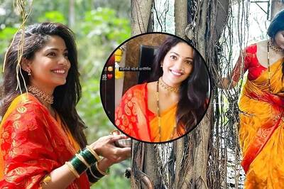 Actress Pooja Sawant Shares Glimpses From Her First Vat Purnima