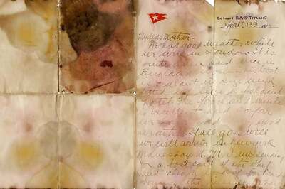 Last Post: Titanic Victim's Letter Sells For Record $166,000